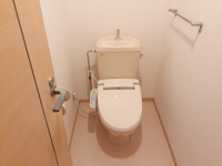 落ち着いたトイレです