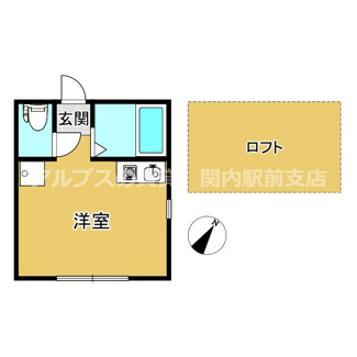 【間取り】 | ユナイト石川町ぺルファボーレ