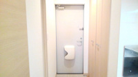シンプルで使いやすい玄関です
