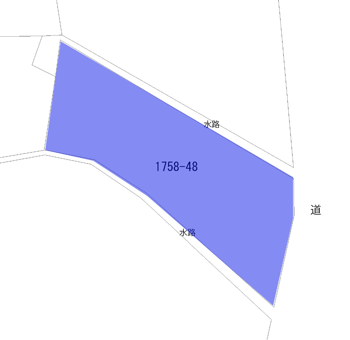 伊豆天城リゾート㉒の土地図
