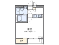 代表的な間取のため実際の間取とは異なる場合があります