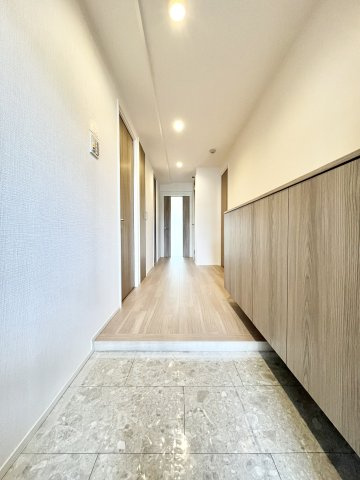 メゾンドール八尾本町の玄関