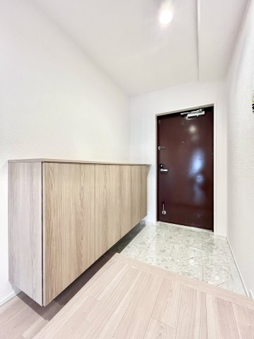 メゾンドール八尾本町の玄関