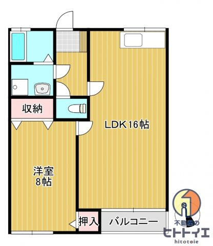ファミール希の間取り
