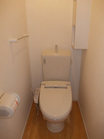 トイレもきれいです