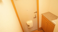 落ち着いた玄関です