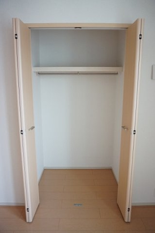 ちょっとした収納スペースも充実しています