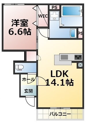 コンフォートグランディオの間取り