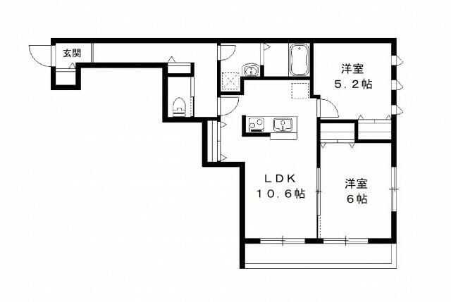 イーリングの間取り|間取りです。