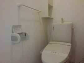 清潔感のあるトイレです
