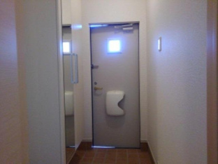ゆったりとした玄関です