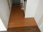 落ち着いた玄関です