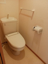 清潔感のあるトイレです