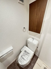 コンパクトで使いやすいトイレです