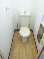 トイレもきれいです