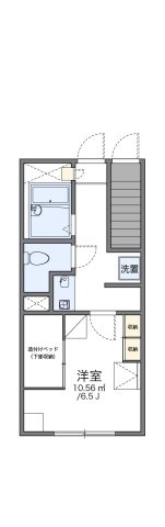 代表的な間取のため実際の間取とは異なる場合があります