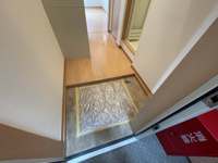 シンプルで使いやすい玄関です