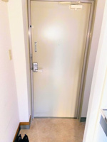 シンプルで使いやすい玄関です
