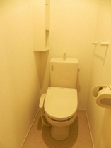 トイレもきれいです