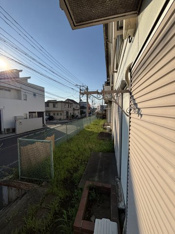 落ち着いた時間を過ごせるバルコニーです