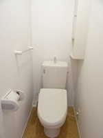 トイレもきれいです