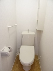 トイレもきれいです