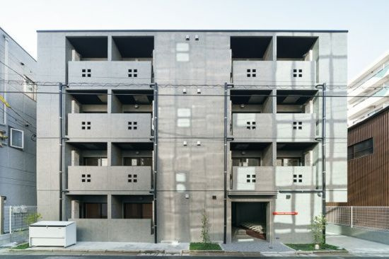 フォセット新大橋の外観