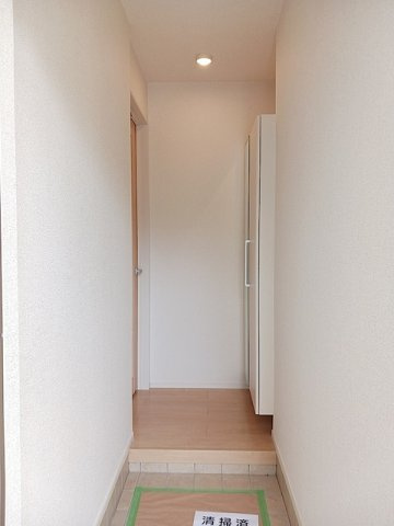 シンプルで使いやすい玄関です