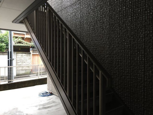 アルテールA棟のエントランス
