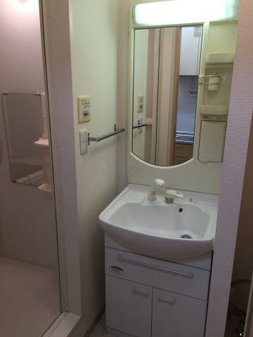 アルテールA棟の洗面所