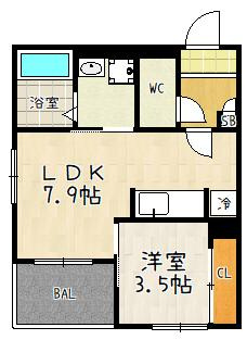 【間取り】 | REGALESTサンメゾン四ノ宮