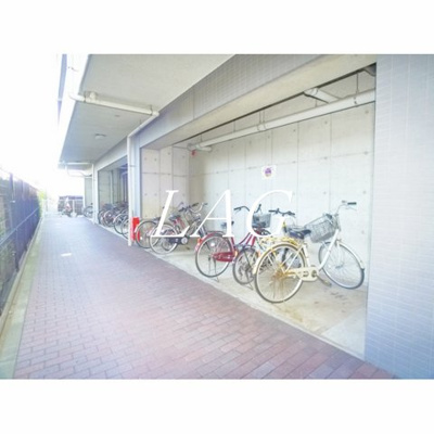 【その他共用部分】 | セラピアザ船橋 | 駐輪場です。