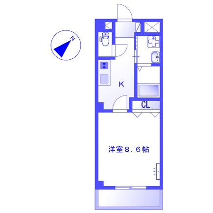 クローリスの間取り