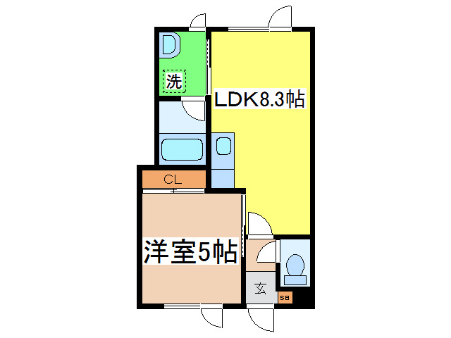 レジデンス東陽の間取り