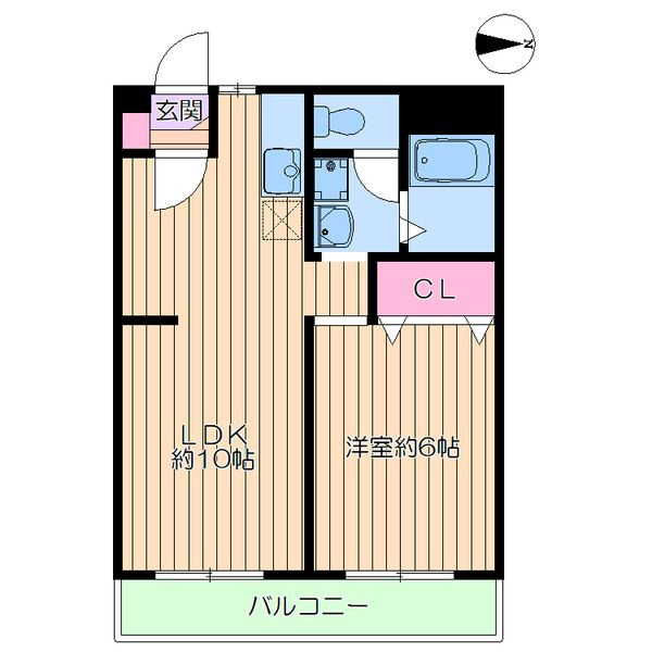 ツイン・コートの間取り