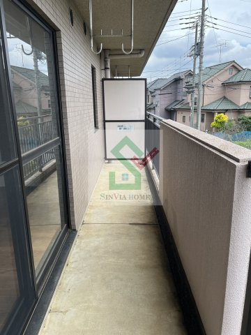 サンプレイスのバルコニー