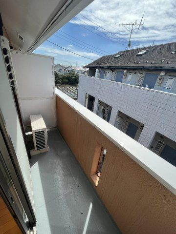 つつじヶ丘ビレッジのバルコニー