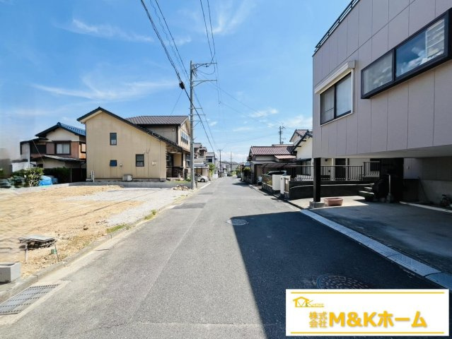 知多市日長台　全1棟の前面道路含む現地写真|R8.8.21撮影　前道5.9ｍ！