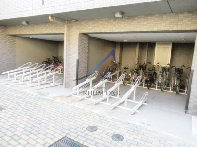 ルーブル蒲田南伍番館|駐輪場です。