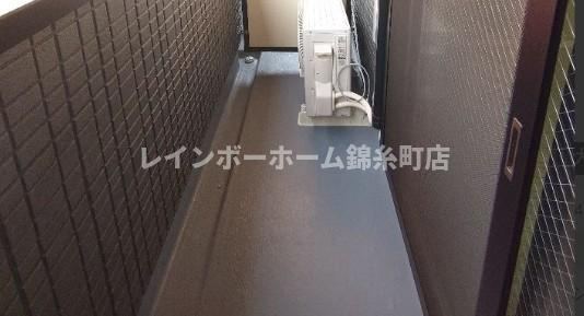 MELDIA東向島Ⅰのバルコニー