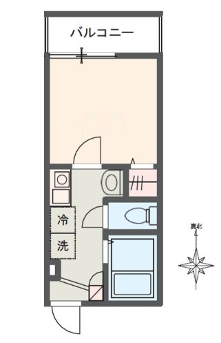 MELDIA東向島Ⅰの間取り