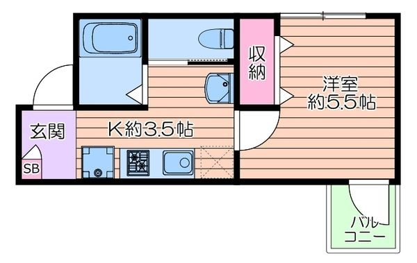 レガーロ・ソラーレの間取り