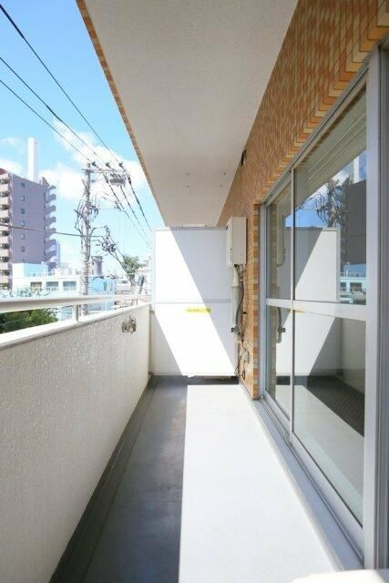 コスモ上池袋のバルコニー