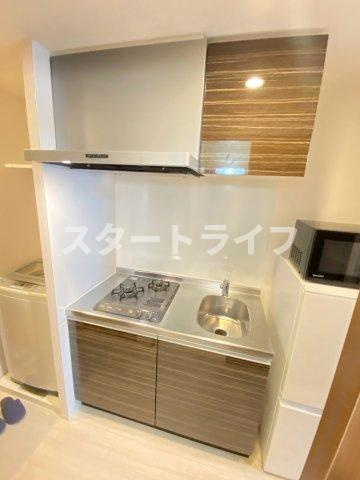 大阪市東淀川区西淡路４丁目の賃貸マンションのキッチン