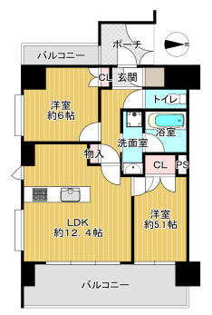 グラン・シティオ森ノ宮の間取り