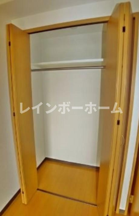 SKYM　仲介手数料（賃料の1.10ヵ月）の50％OFF対象物件！の収納|大きなスペースがあり、収納には困りません