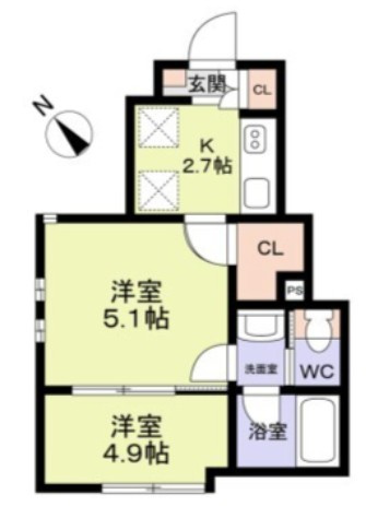 【間取り】 | WoodCrest沼袋Terrace