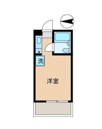 日野市程久保１丁目の賃貸マンションの間取り