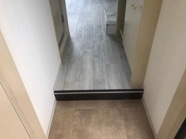 日野市程久保１丁目の賃貸マンションの玄関
