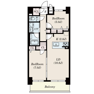 【間取り】 | S-RESIDENCE六番町